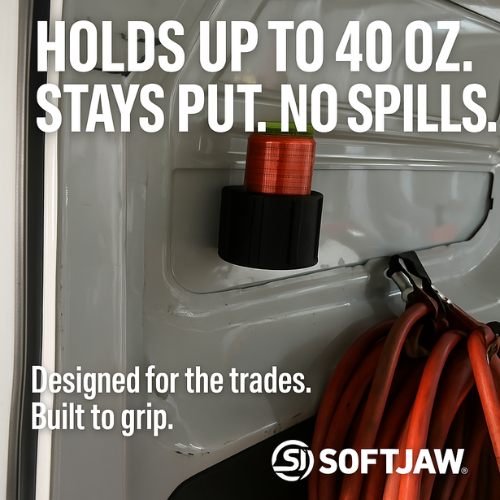 SoftJaw Extreme Magnetic Cupholder & Tool Holder