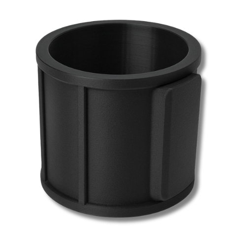 SoftJaw Slim Magnetic Cupholder | Heavy-Duty Rubber Tool Holder for Water Bottles & Cans